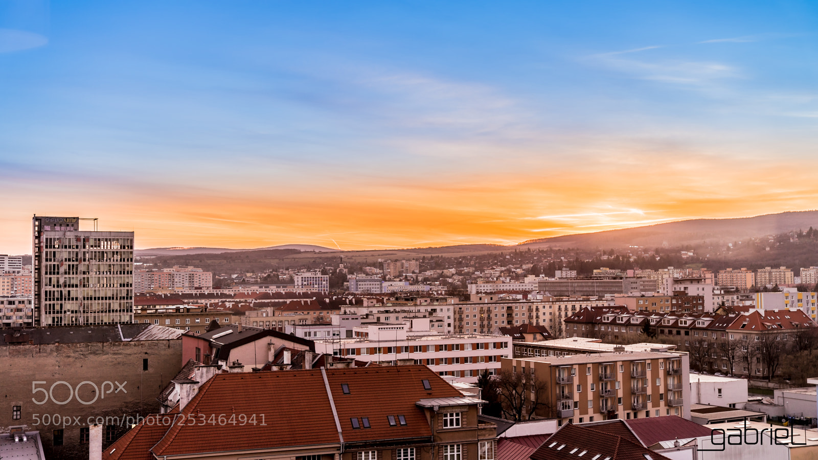 Sony a7 sample photo. Slovakia sunset photography