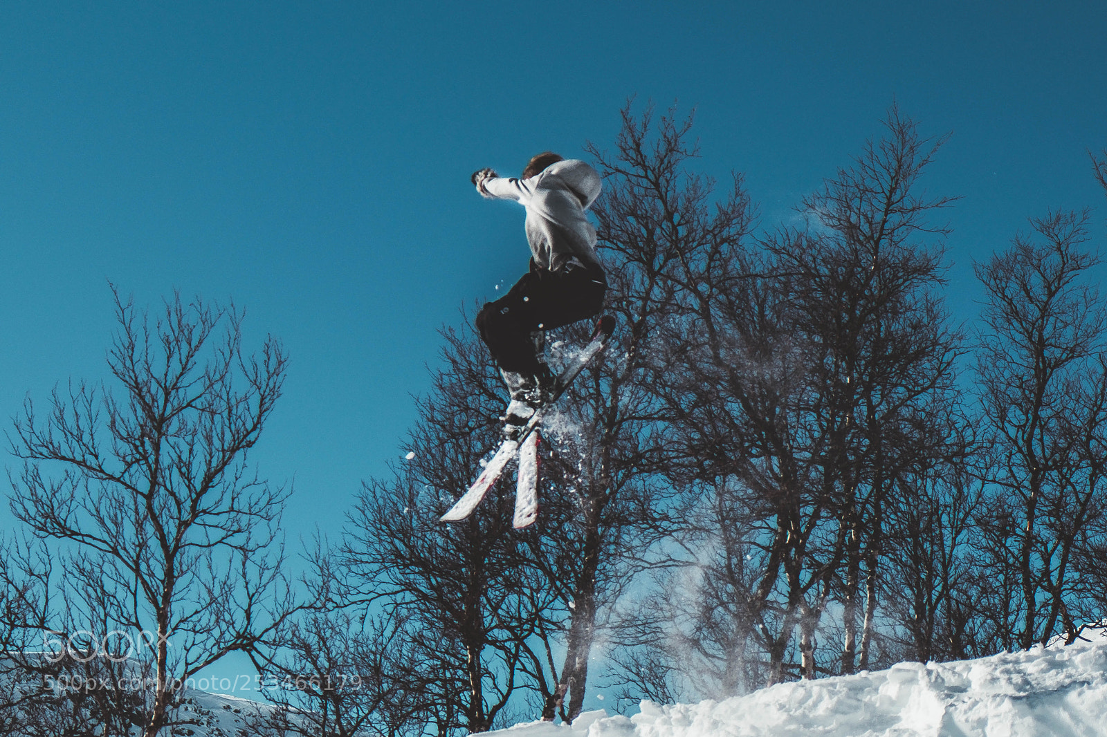 Fujifilm X-T20 sample photo. Ski trick photography