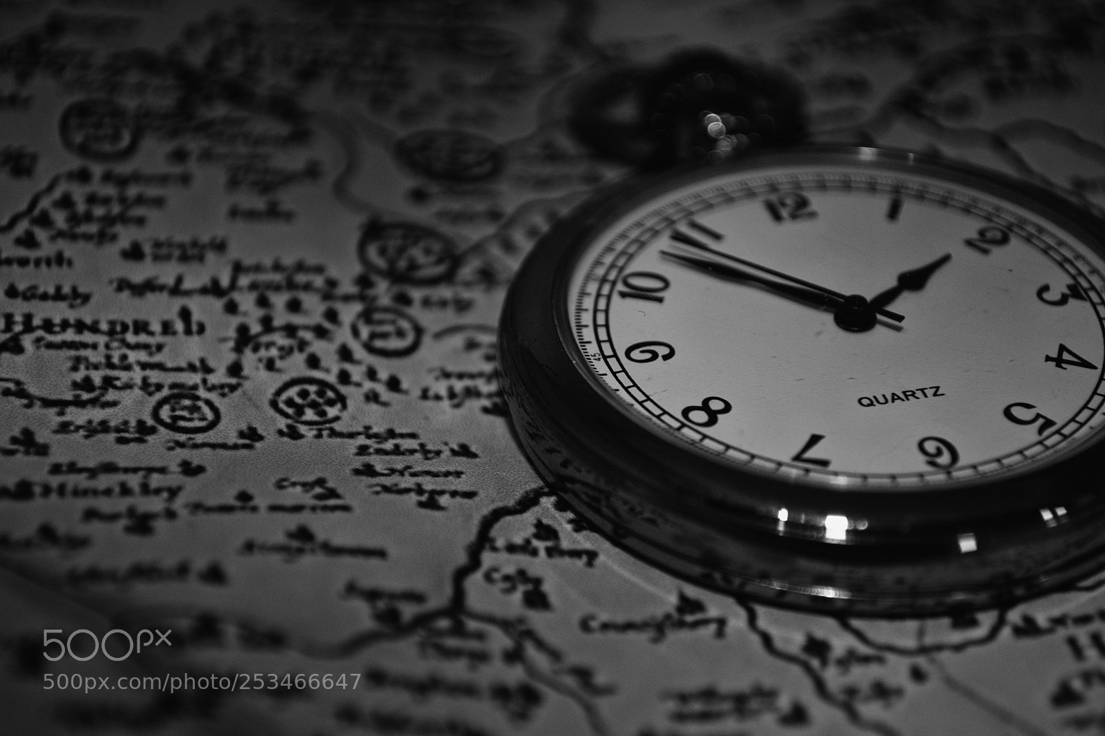 Nikon D3300 sample photo. Clock map photography