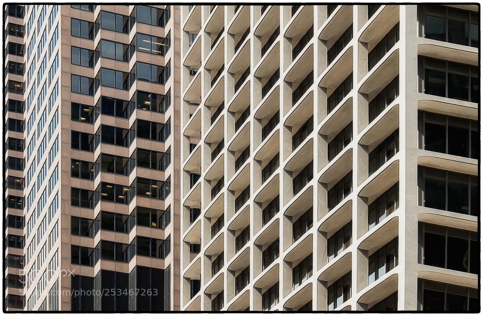 Nikon D300 sample photo. Chicago architecture abstract photography