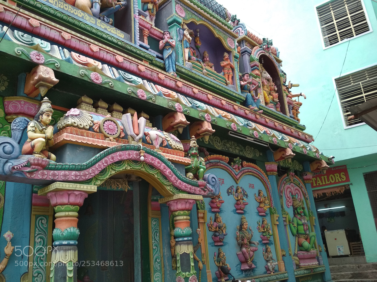 Xiaomi Redmi 4 Pro sample photo. Temple in hyderabad photography