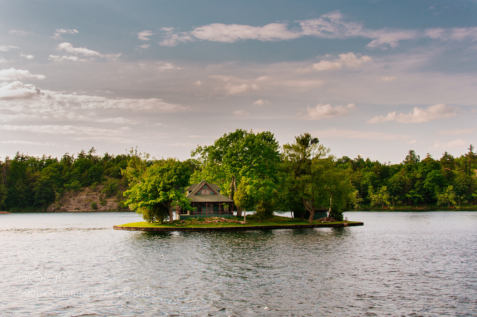 Nikon D90 sample photo. Cottage on private island photography