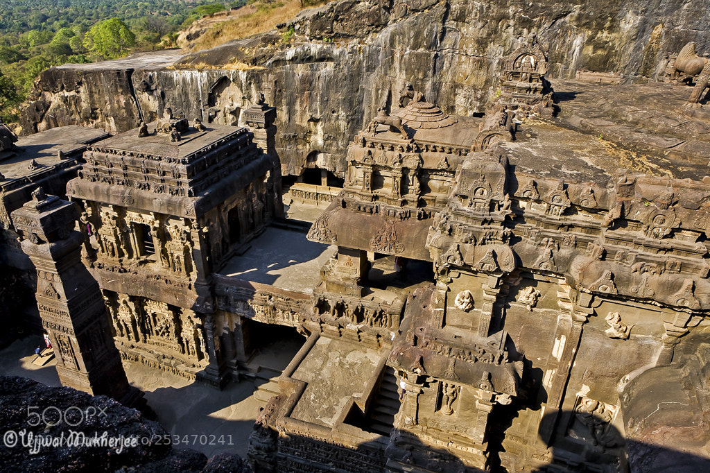 Canon EOS 5D sample photo. Kailasha - ancient temple photography
