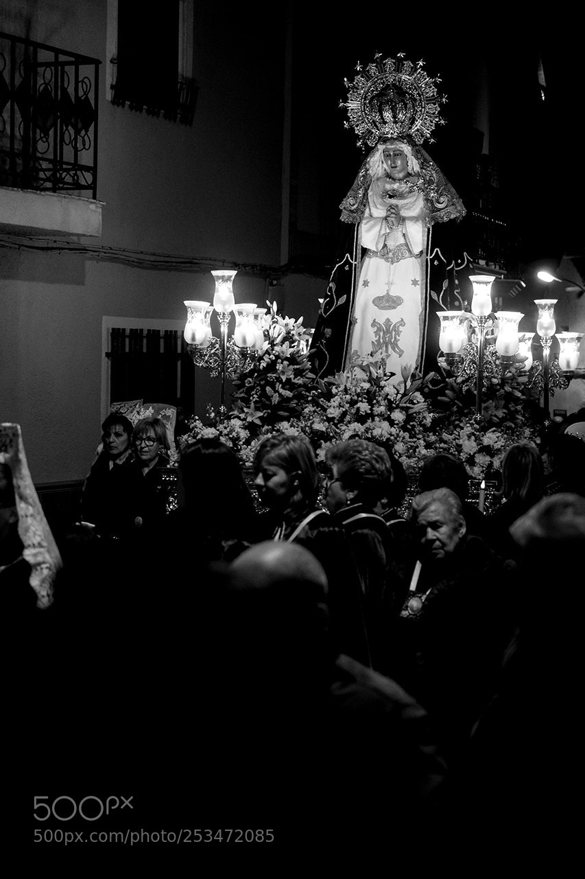 Olympus OM-D E-M1 sample photo. Holy week in spain photography