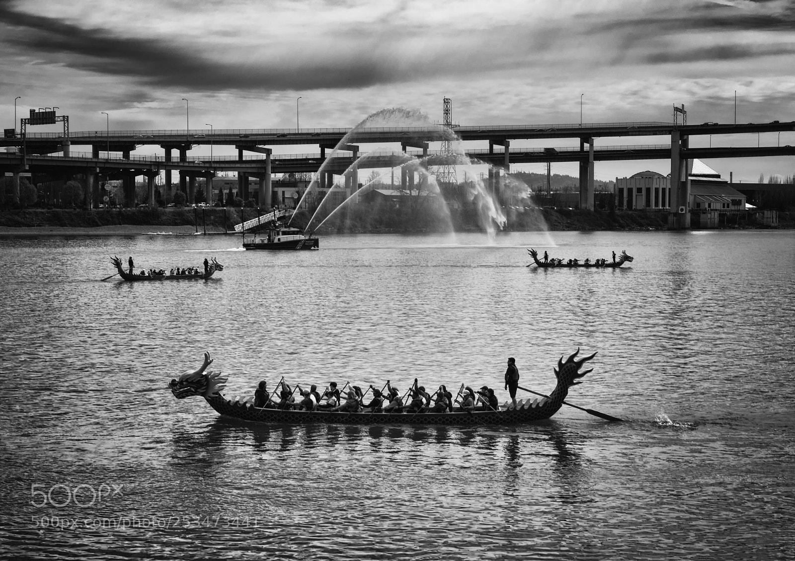 Pentax K-1 sample photo. Dragon boats photography