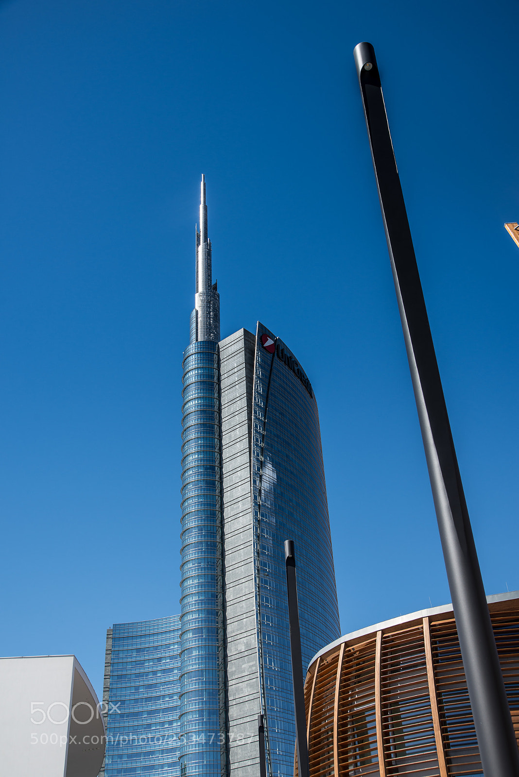 Nikon D610 sample photo. Milano - gae aulenti photography