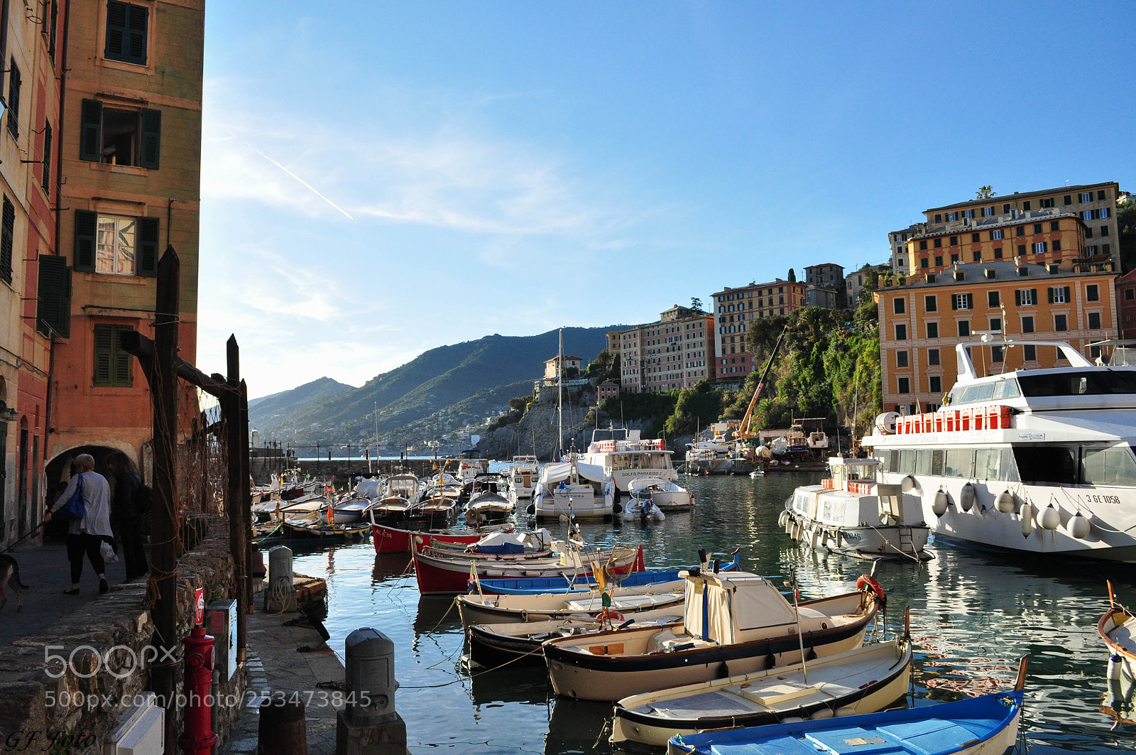 Nikon D90 sample photo. Camogli photography