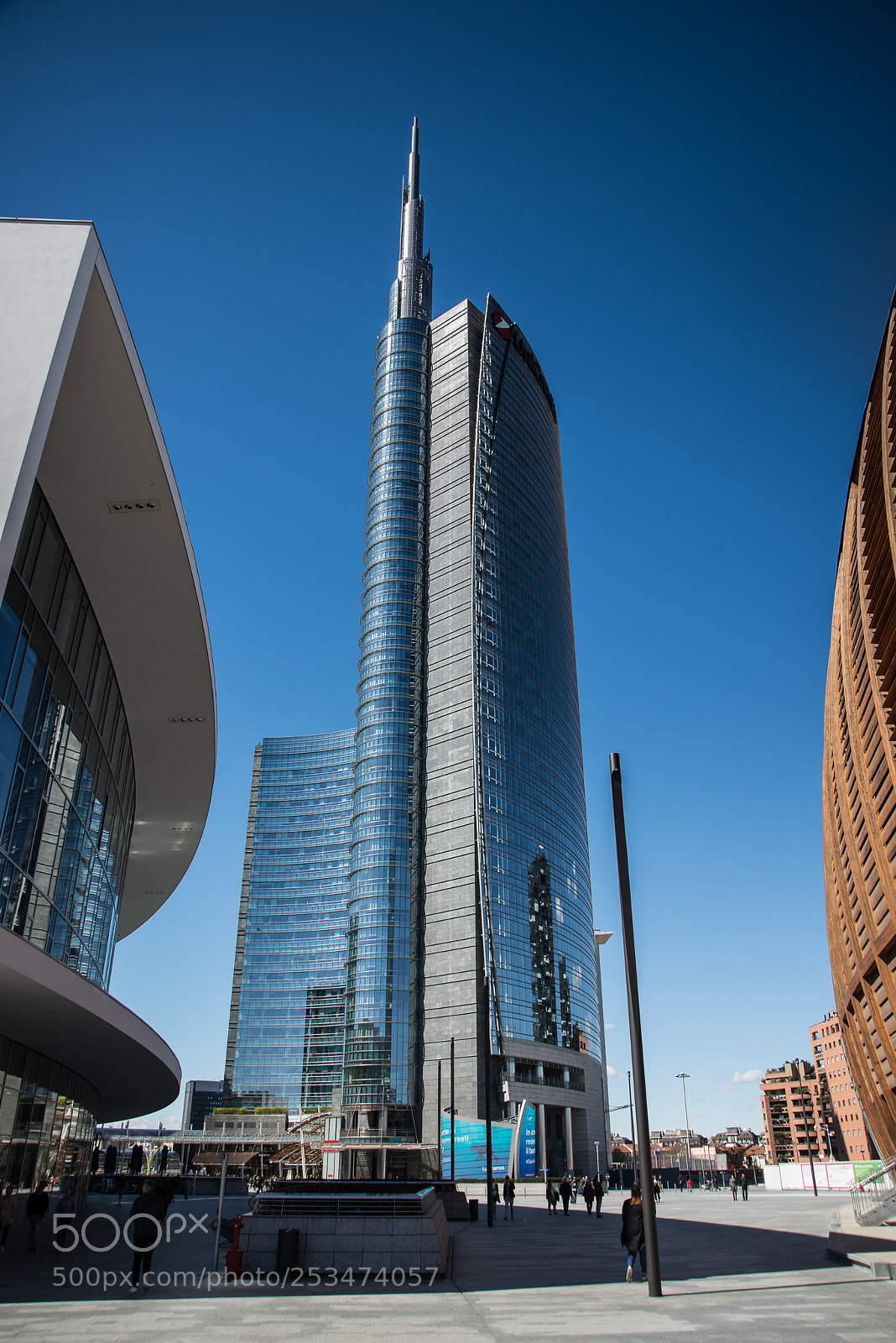 Nikon D610 sample photo. Milano - gae aulenti photography