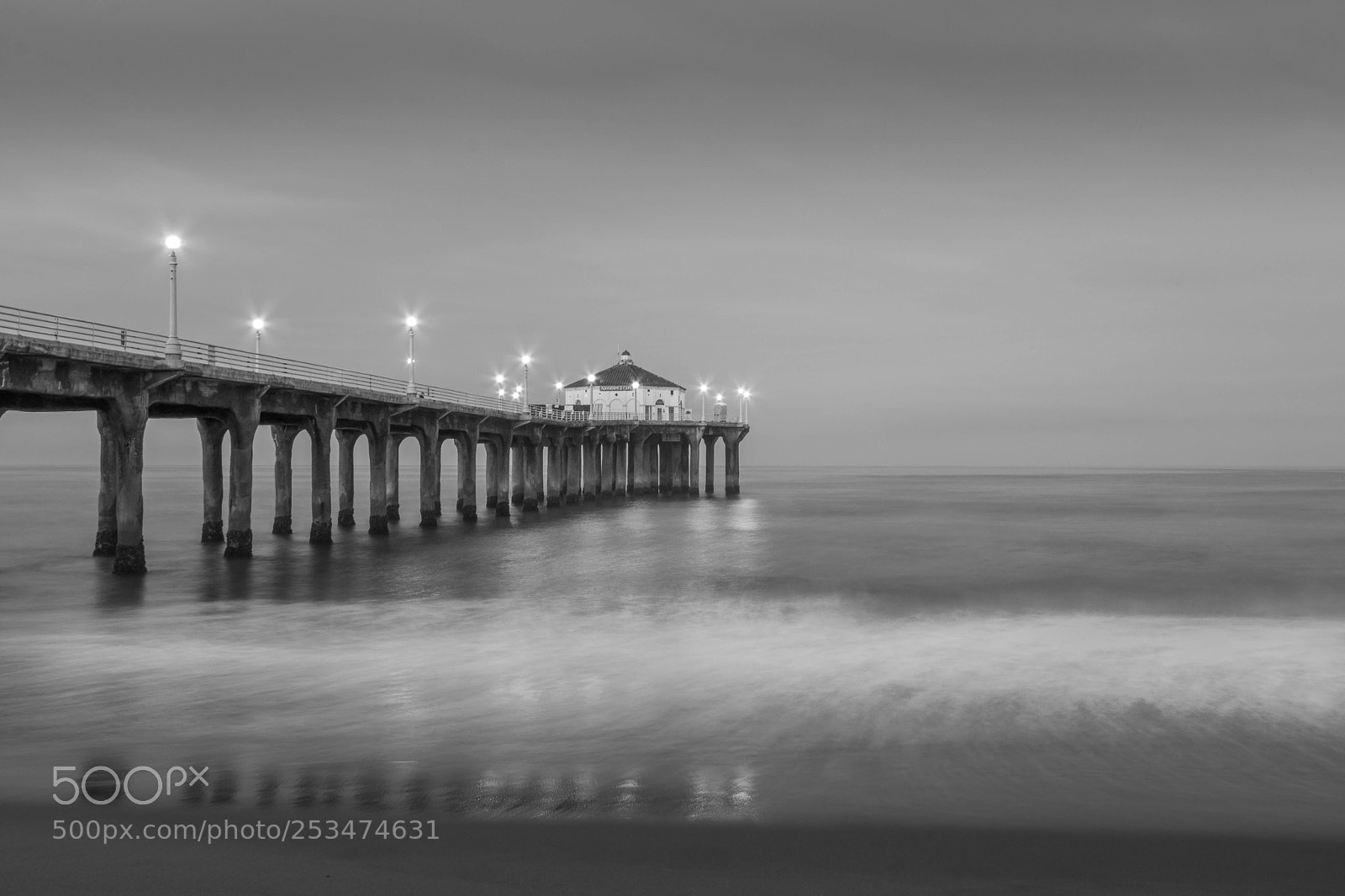 Canon EOS 80D sample photo. Manhattan beach pier photography