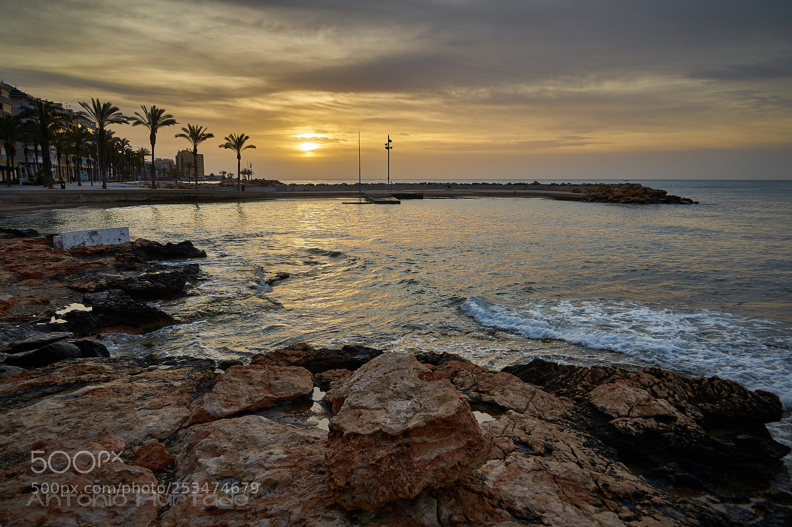 Sony a7 sample photo. Amanecer en las rocas photography