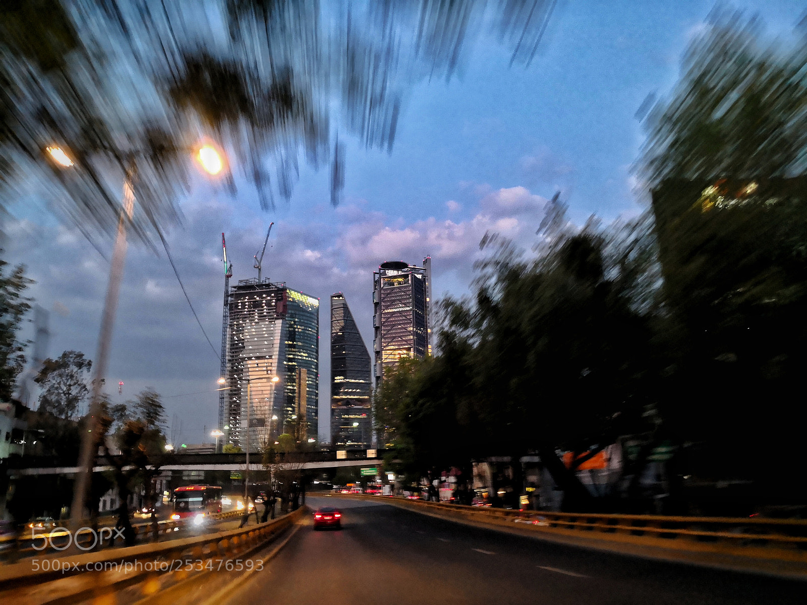 HUAWEI Mate 10 sample photo. Mexico's city road photography