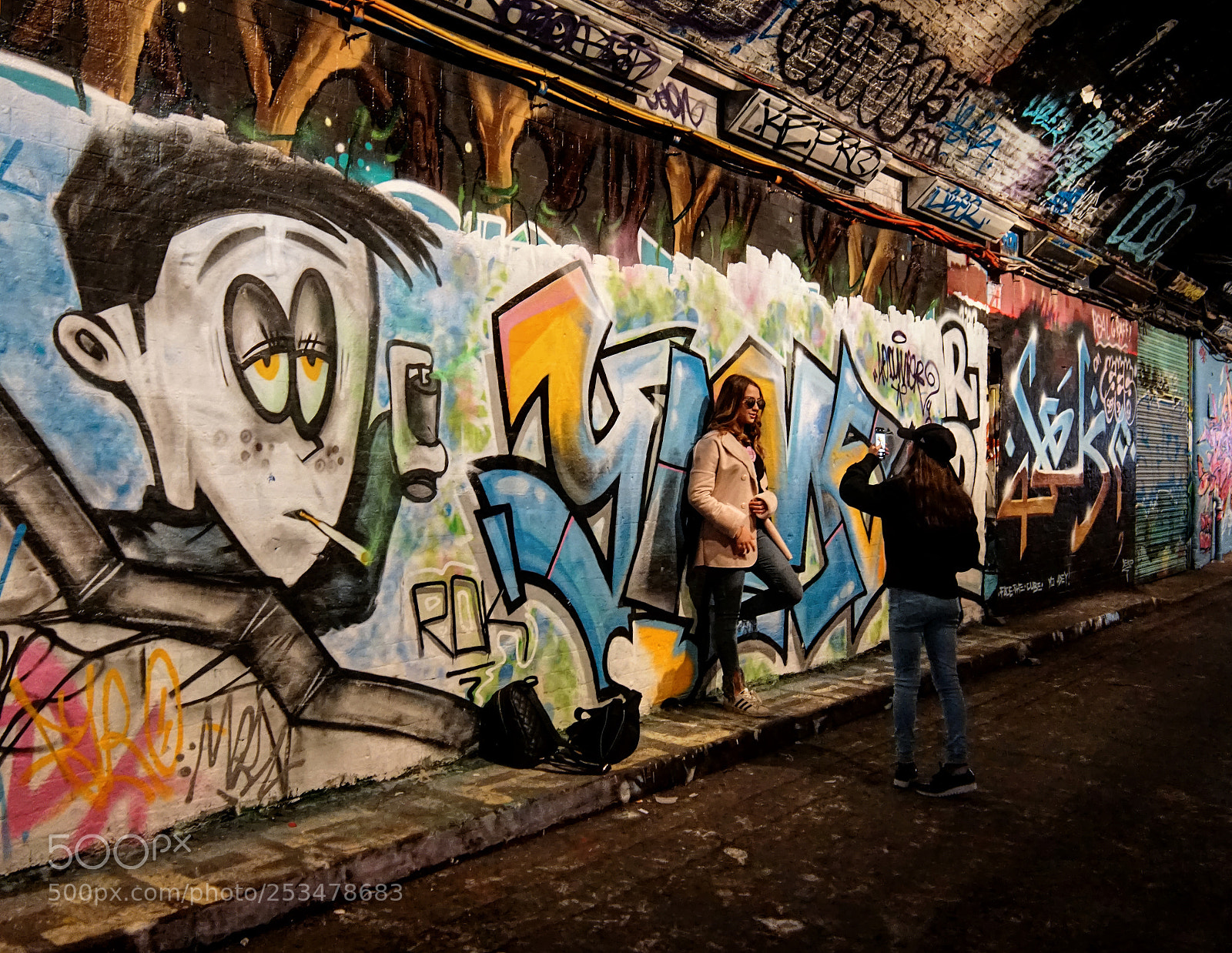 Sony a7 sample photo. Leak street strike a photography