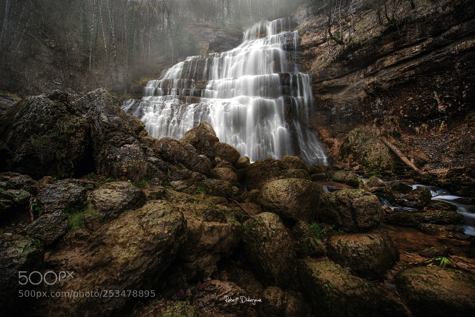 Nikon D810 sample photo. Silver waterfall photography