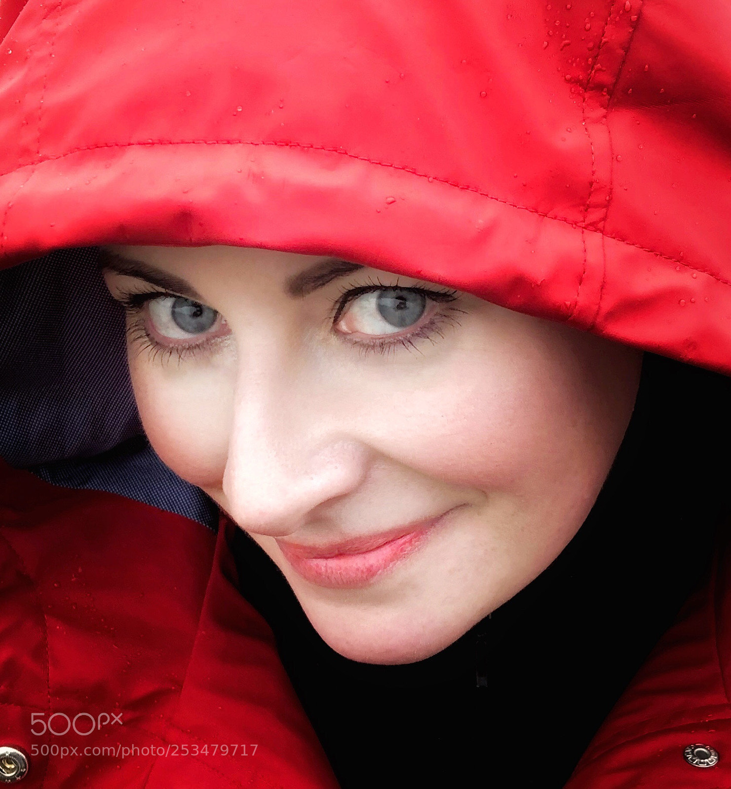 Apple iPhone 8 sample photo. Red riding hood.  photography