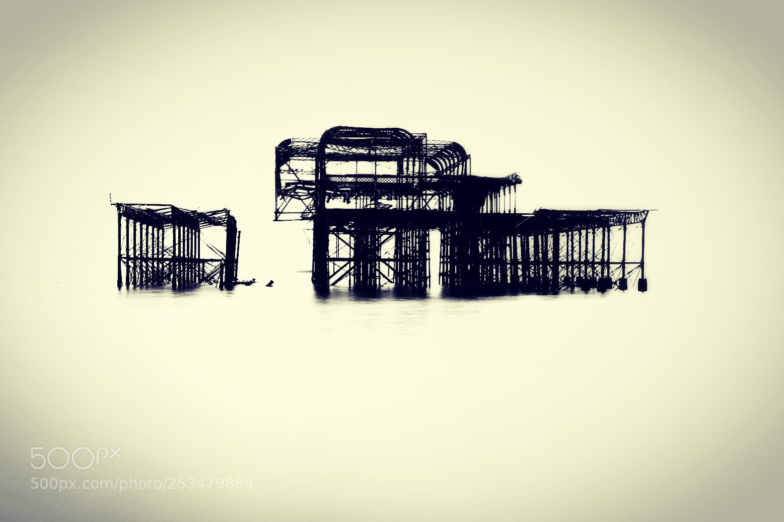 Fujifilm X-T1 sample photo. Brighton west pier photography
