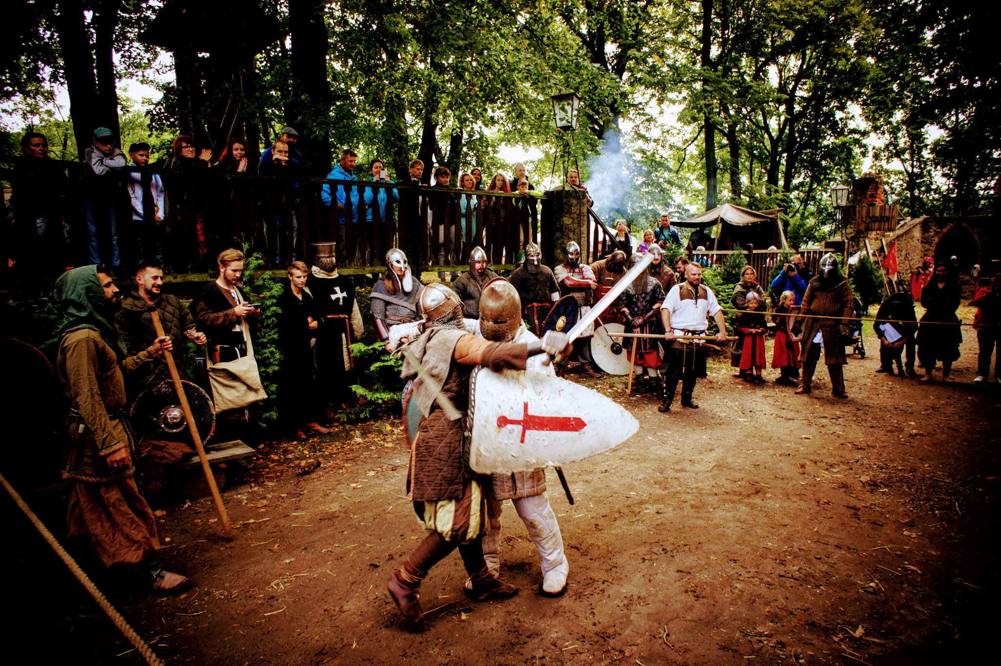 Sony Alpha NEX-3 sample photo. Medieval festival in grodno castle photography