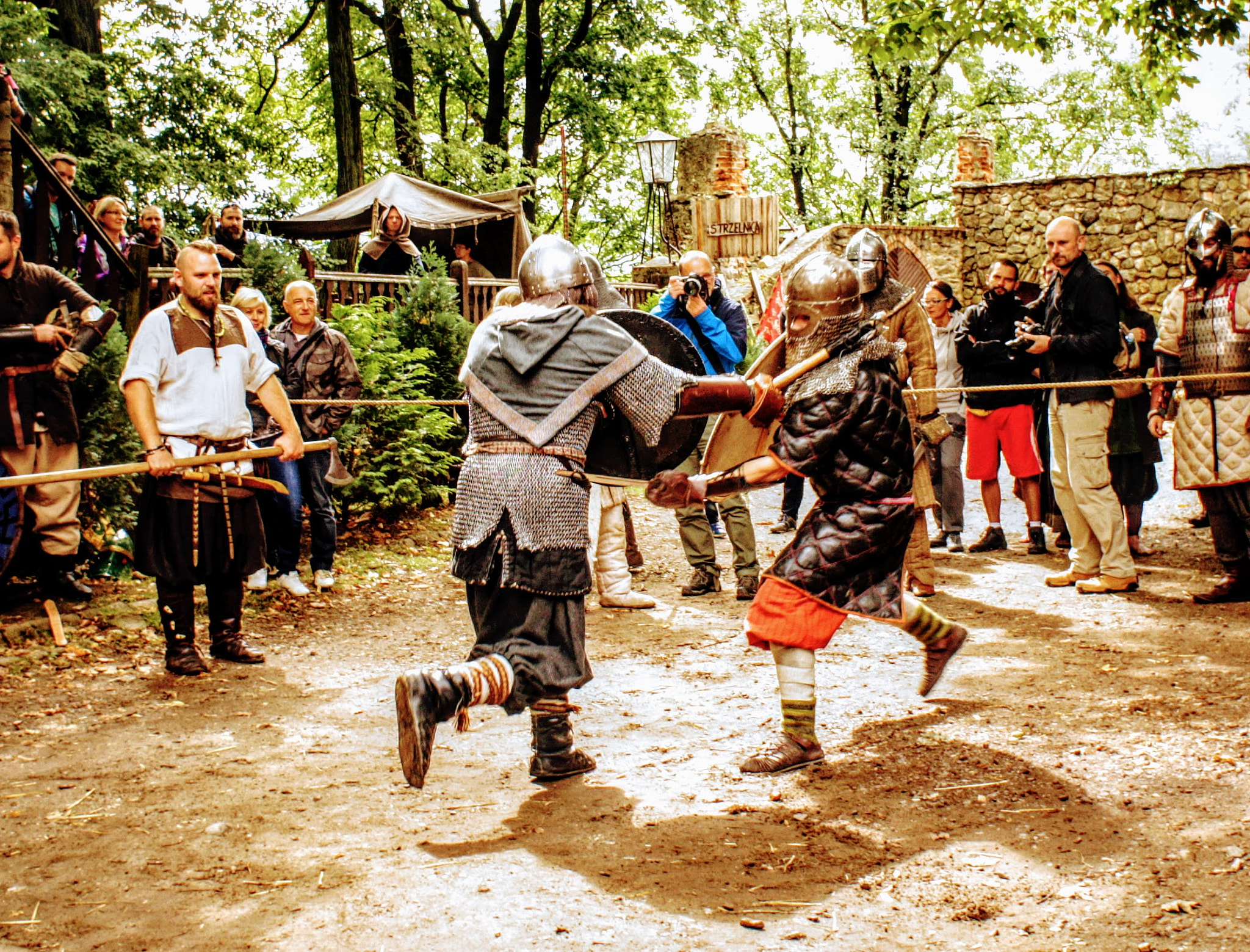 Sony Alpha NEX-3 sample photo. Medieval festival in grodno castle photography