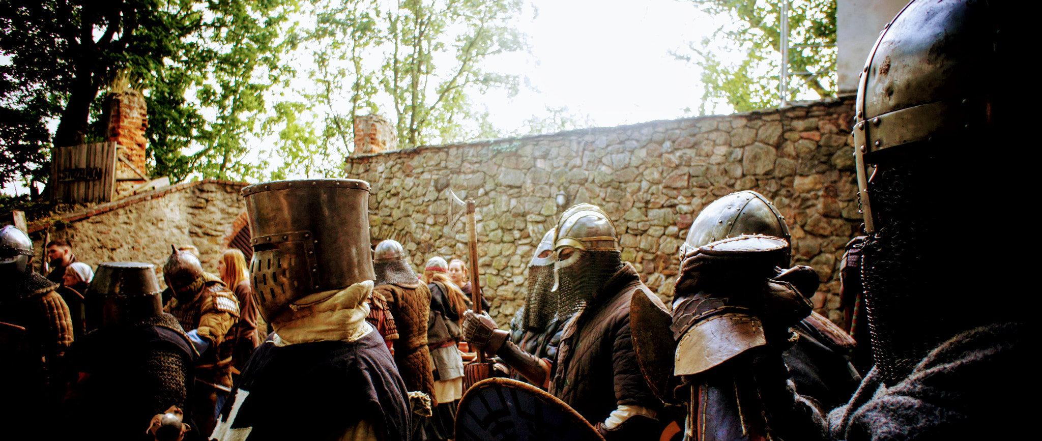 Sony Alpha NEX-3 sample photo. Medieval festival in grodno castle photography