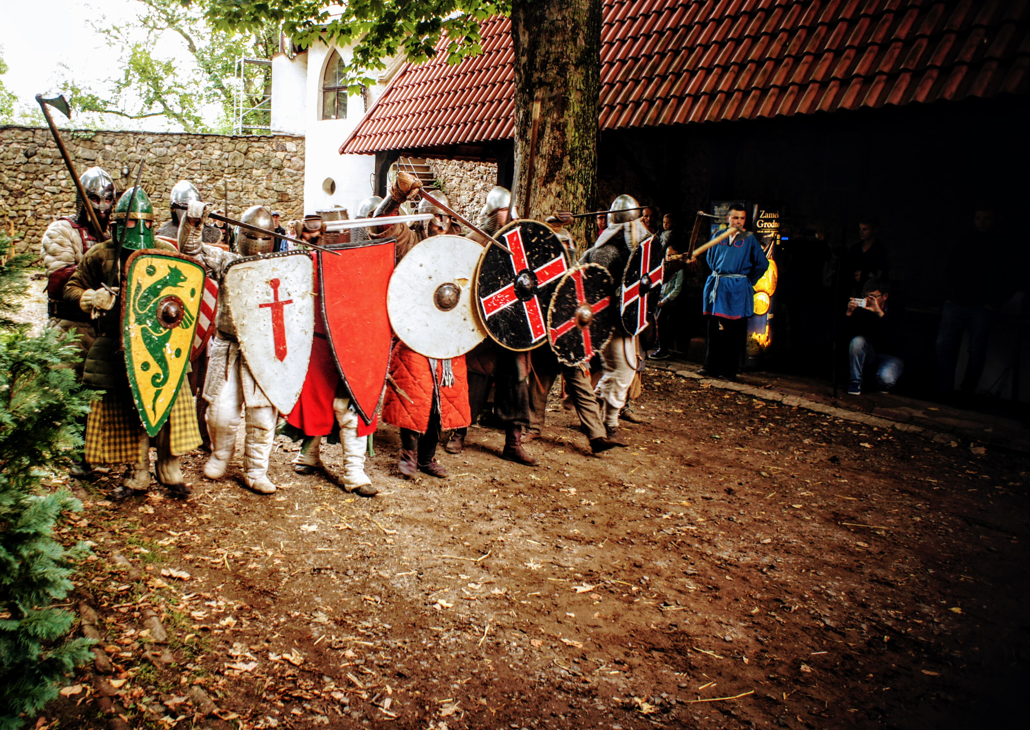 Sony Alpha NEX-3 sample photo. Medieval festival in grodno castle photography