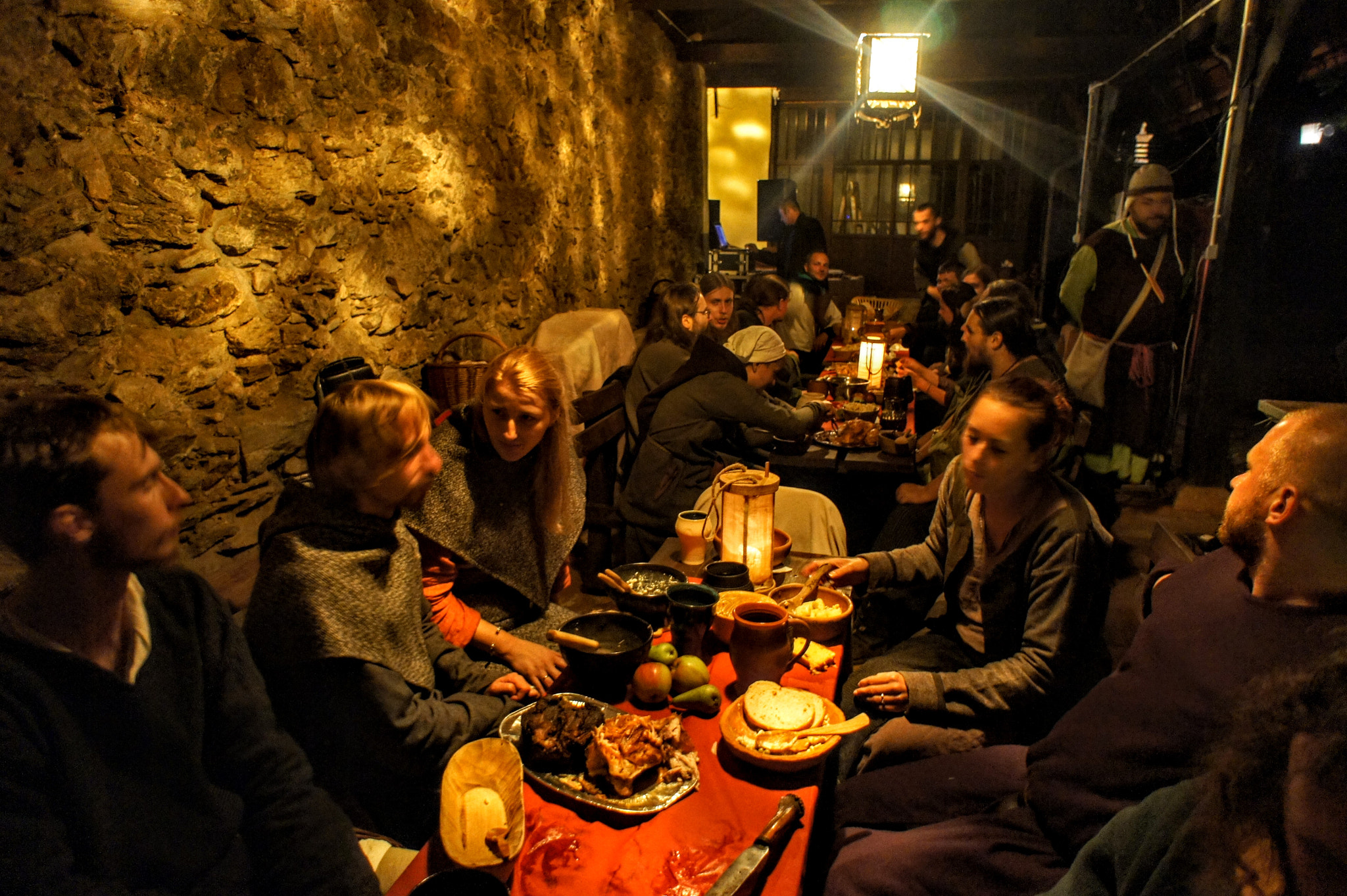 Sony Alpha NEX-3 sample photo. Medieval festival in grodno castle photography