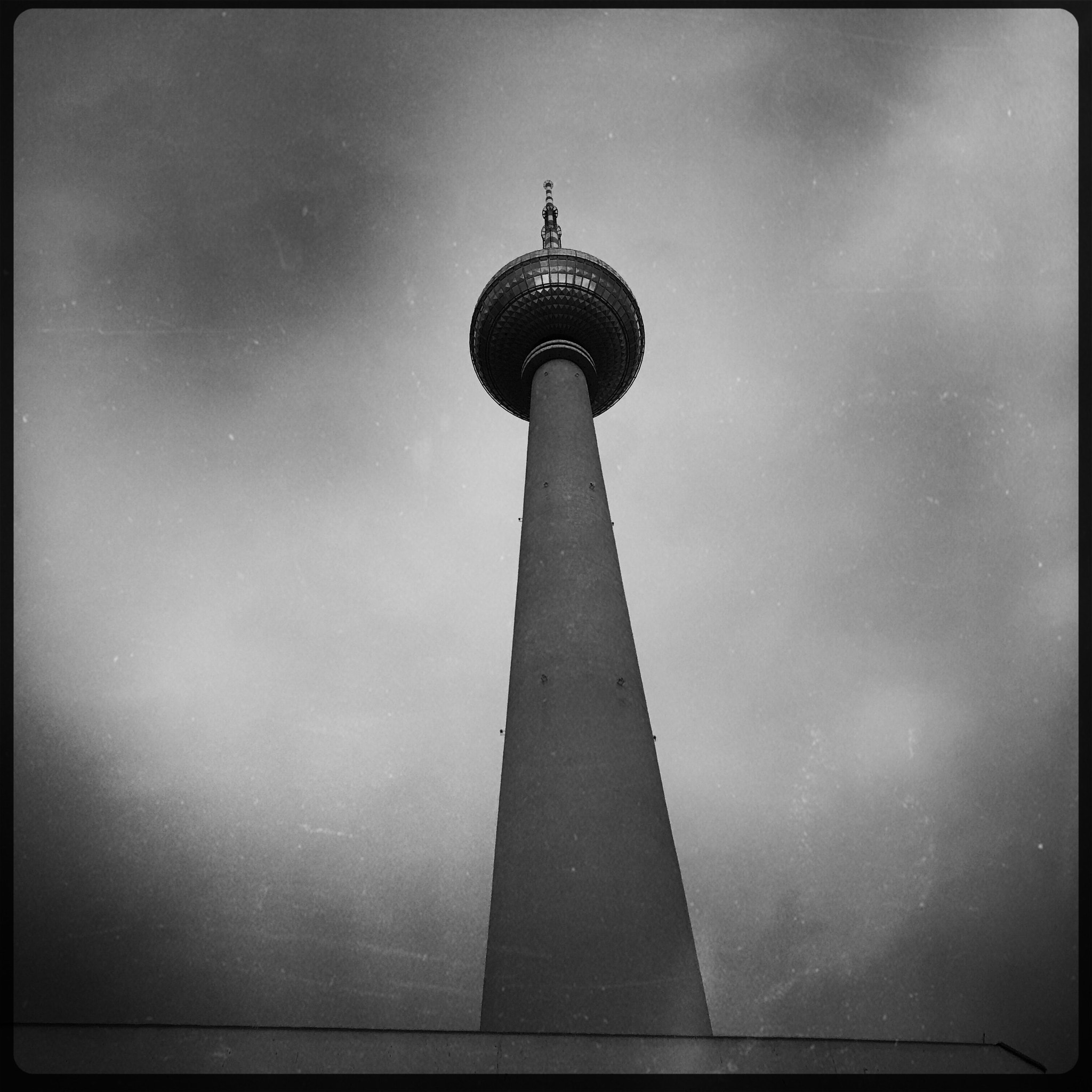 Hipstamatic 342 sample photo. Tv tower photography