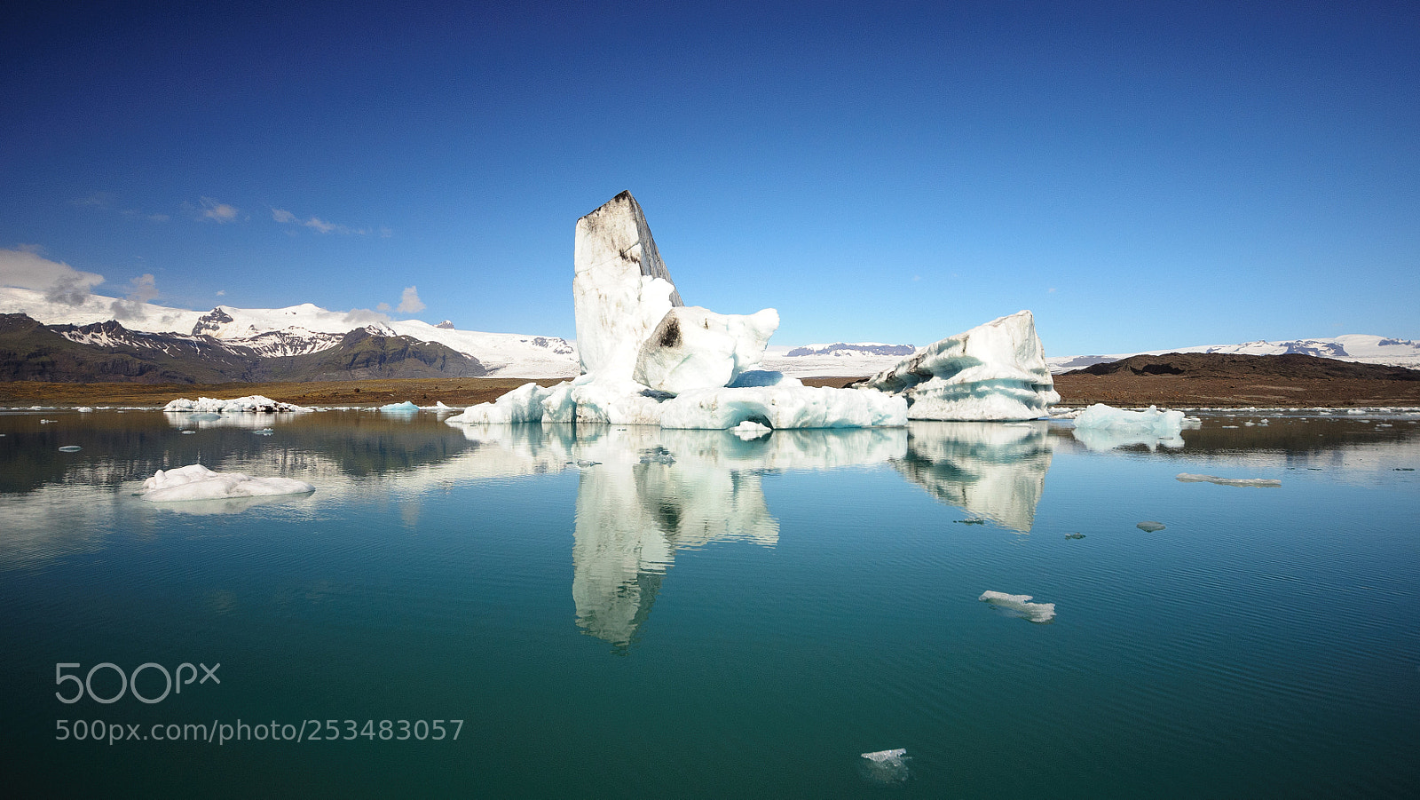 Nikon D300S sample photo. Glacier to lake photography