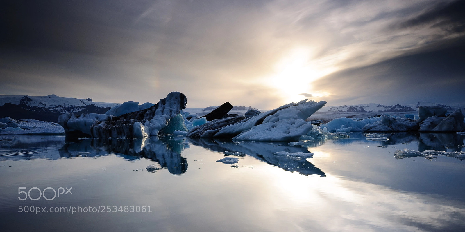 Nikon D300S sample photo. Glacier sunset photography