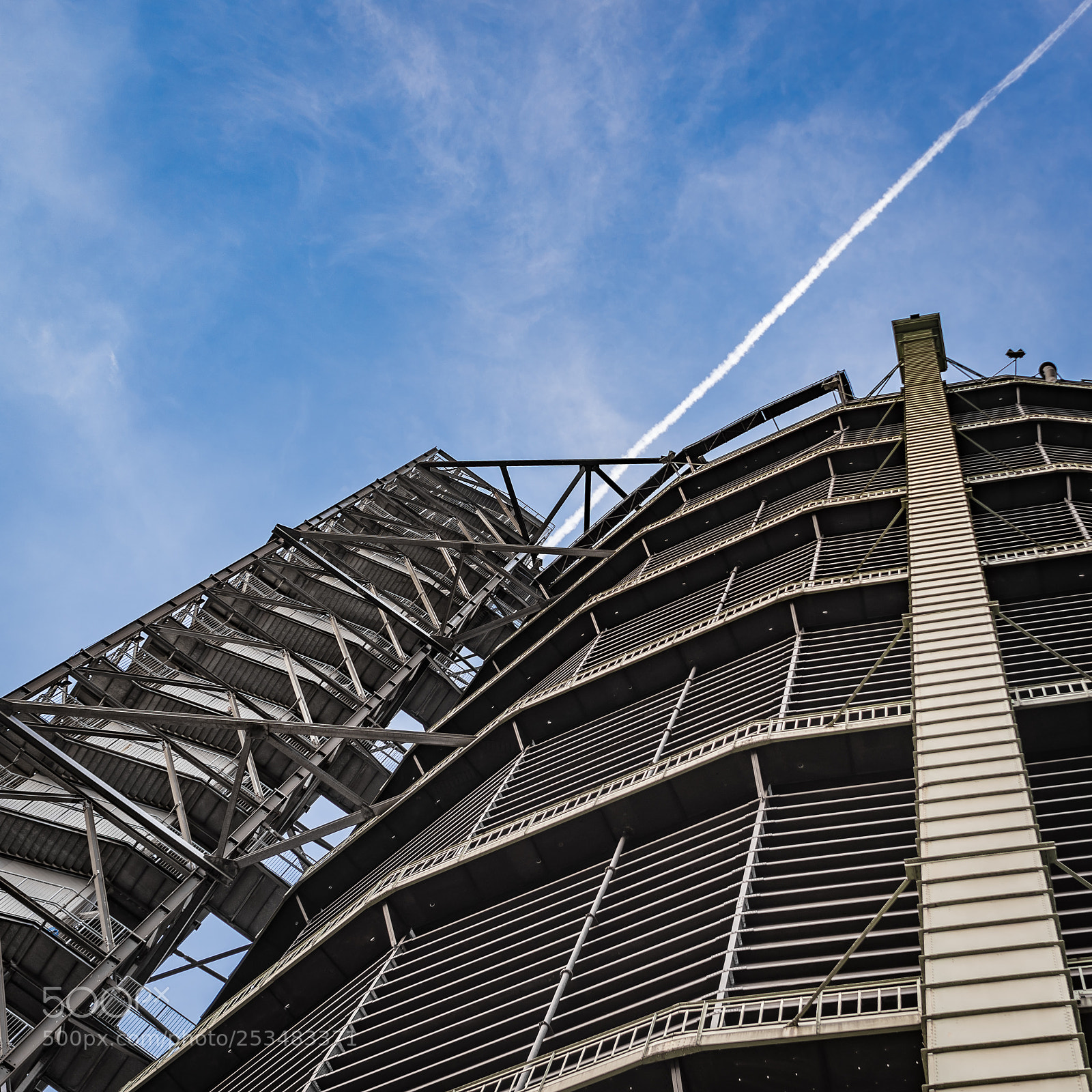 Nikon D810 sample photo. Gasometer square photography