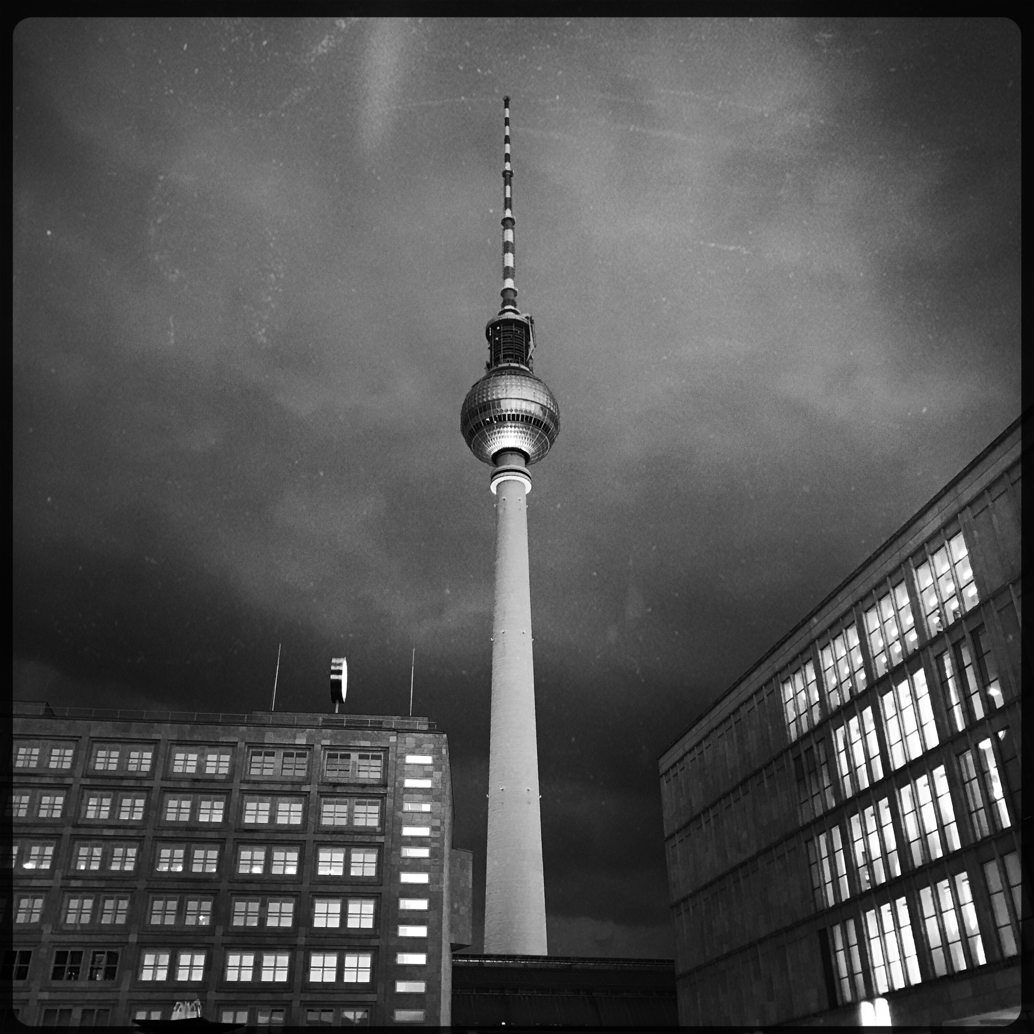 Hipstamatic 342 sample photo. Tower photography