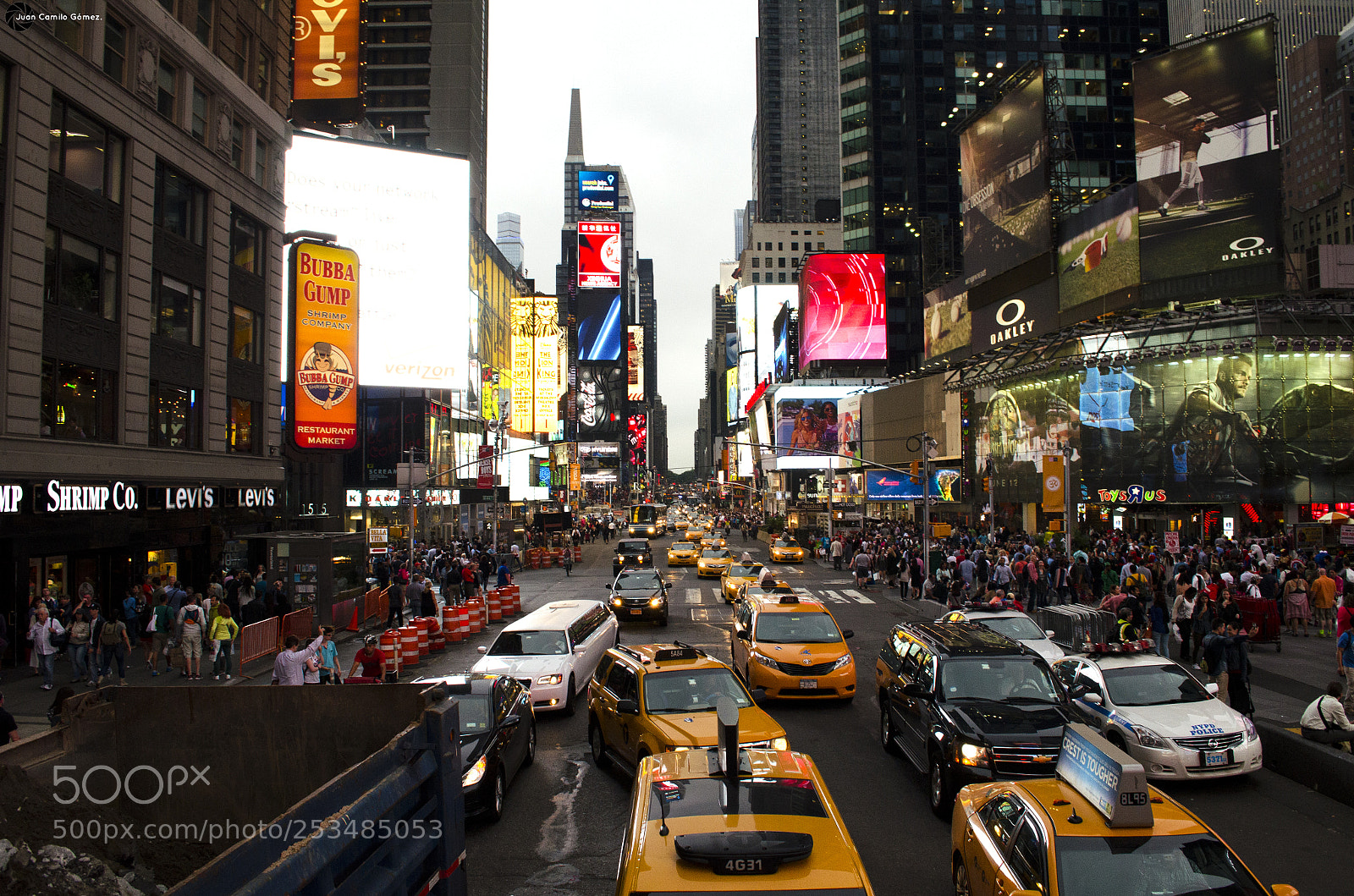 Nikon D5100 sample photo. Times square photography