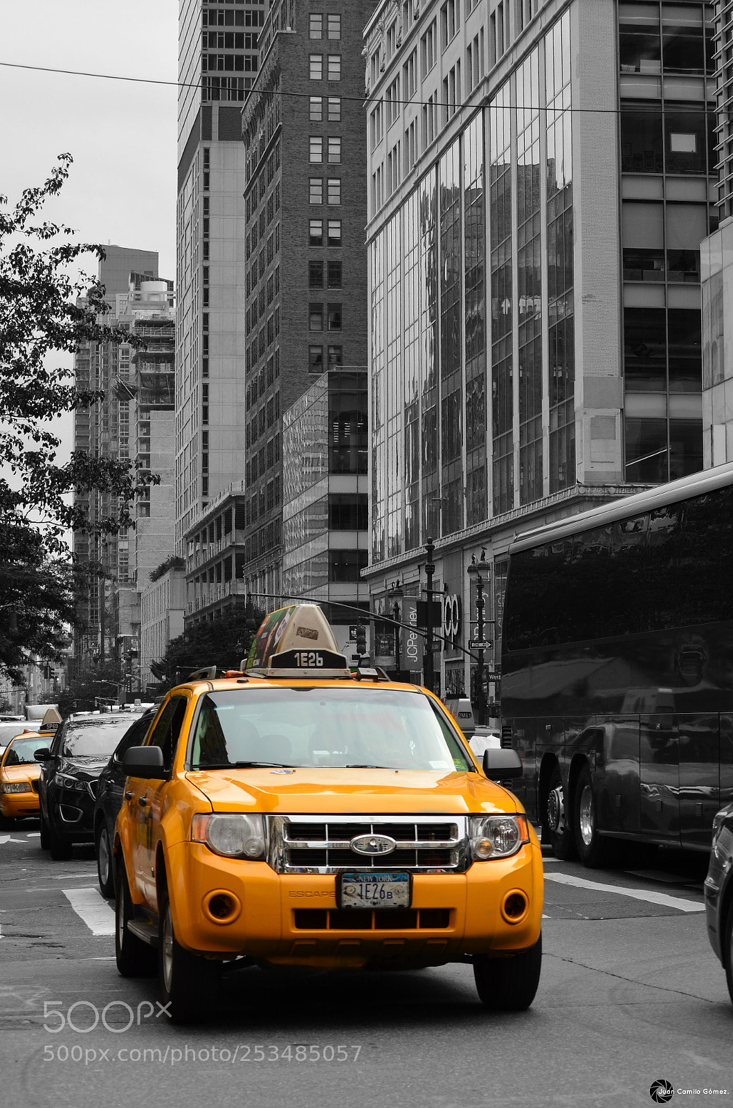 Nikon D5100 sample photo. Cab photography