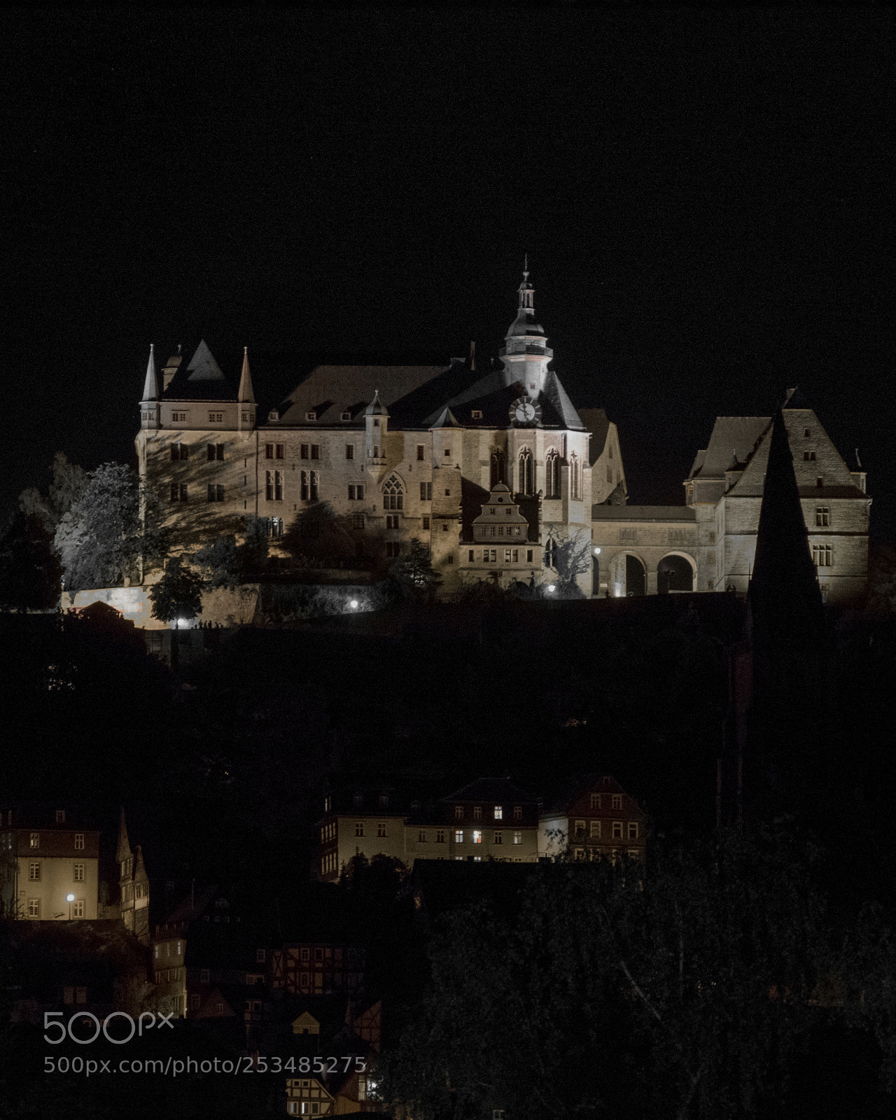 Nikon D7100 sample photo. Marburger schloss photography