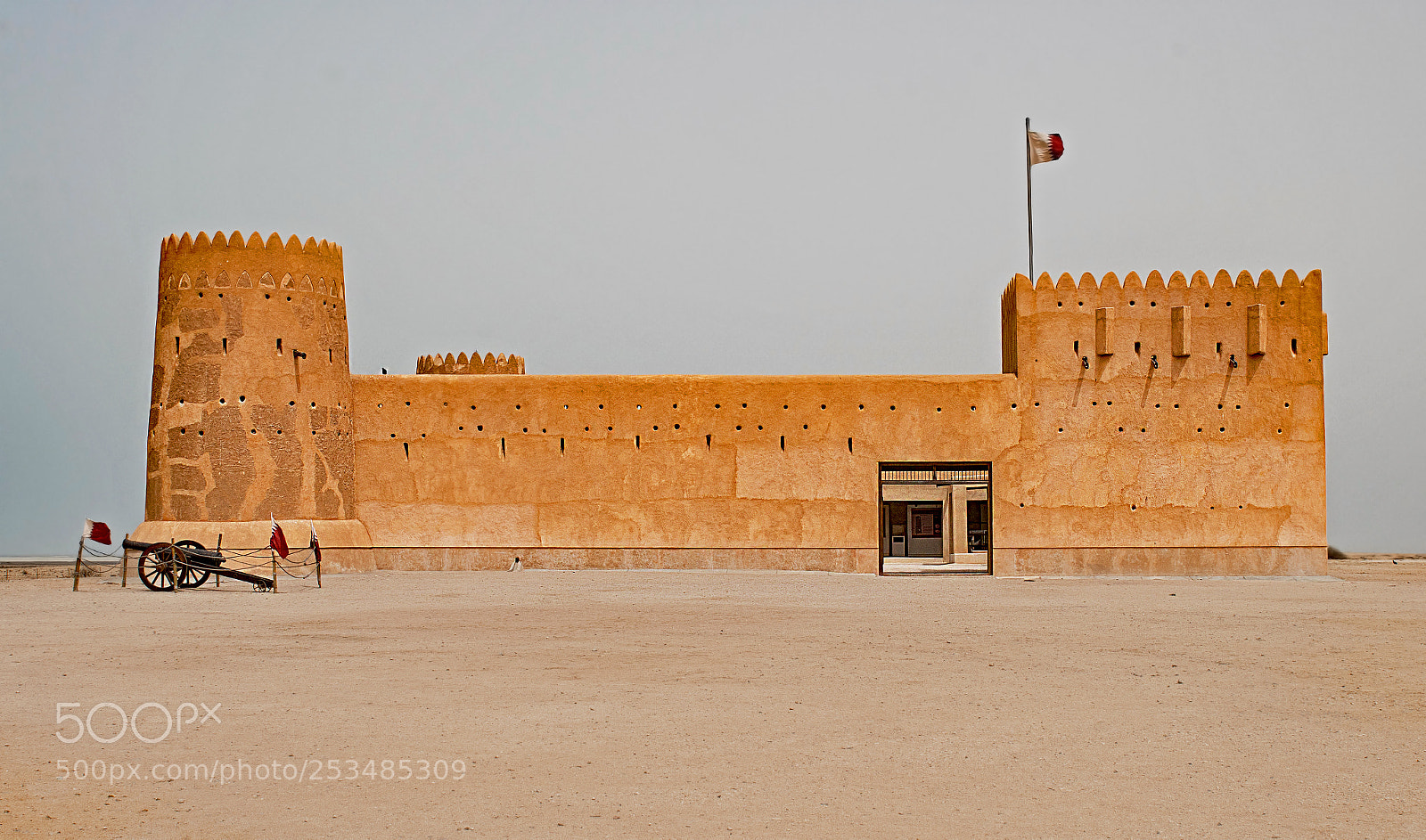 Nikon D500 sample photo. Al zubarah fort , qatar photography