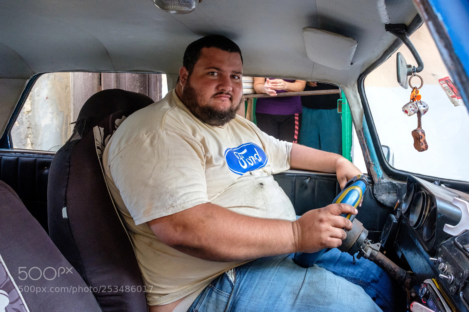 Fujifilm X100F sample photo. The driver photography