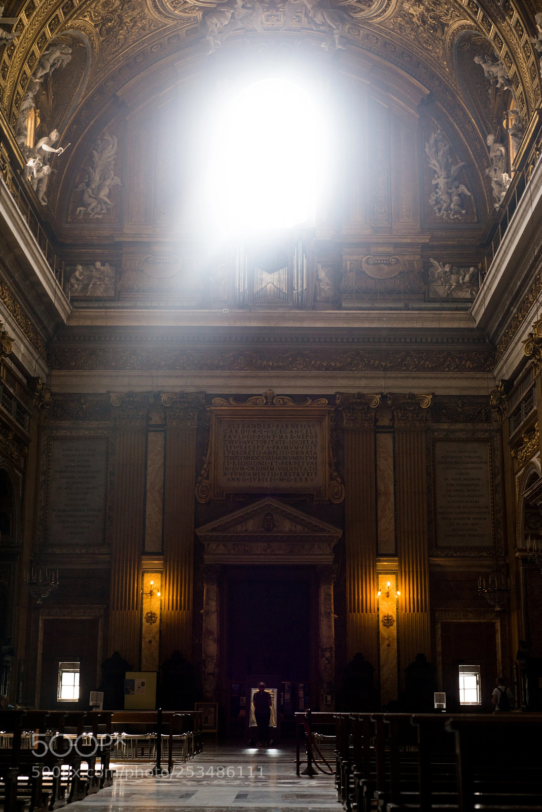 Nikon D610 sample photo. Eglise rome photography