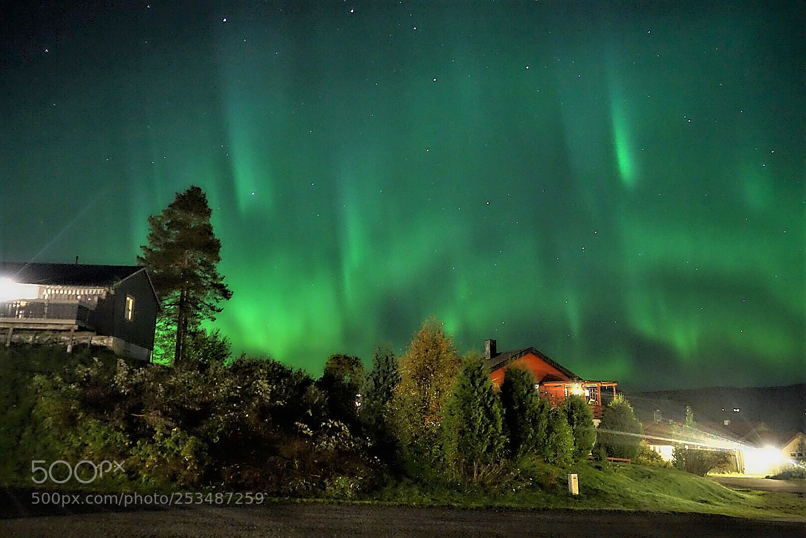 Sony a7R sample photo. Aurora lights photography