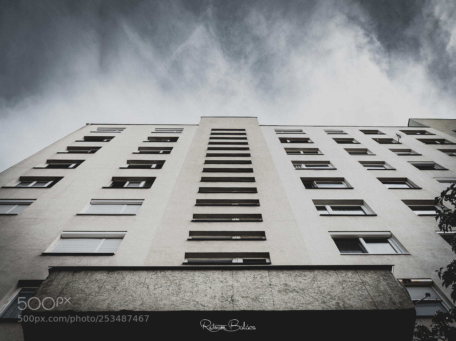 Nikon D5300 sample photo. Building from down photography