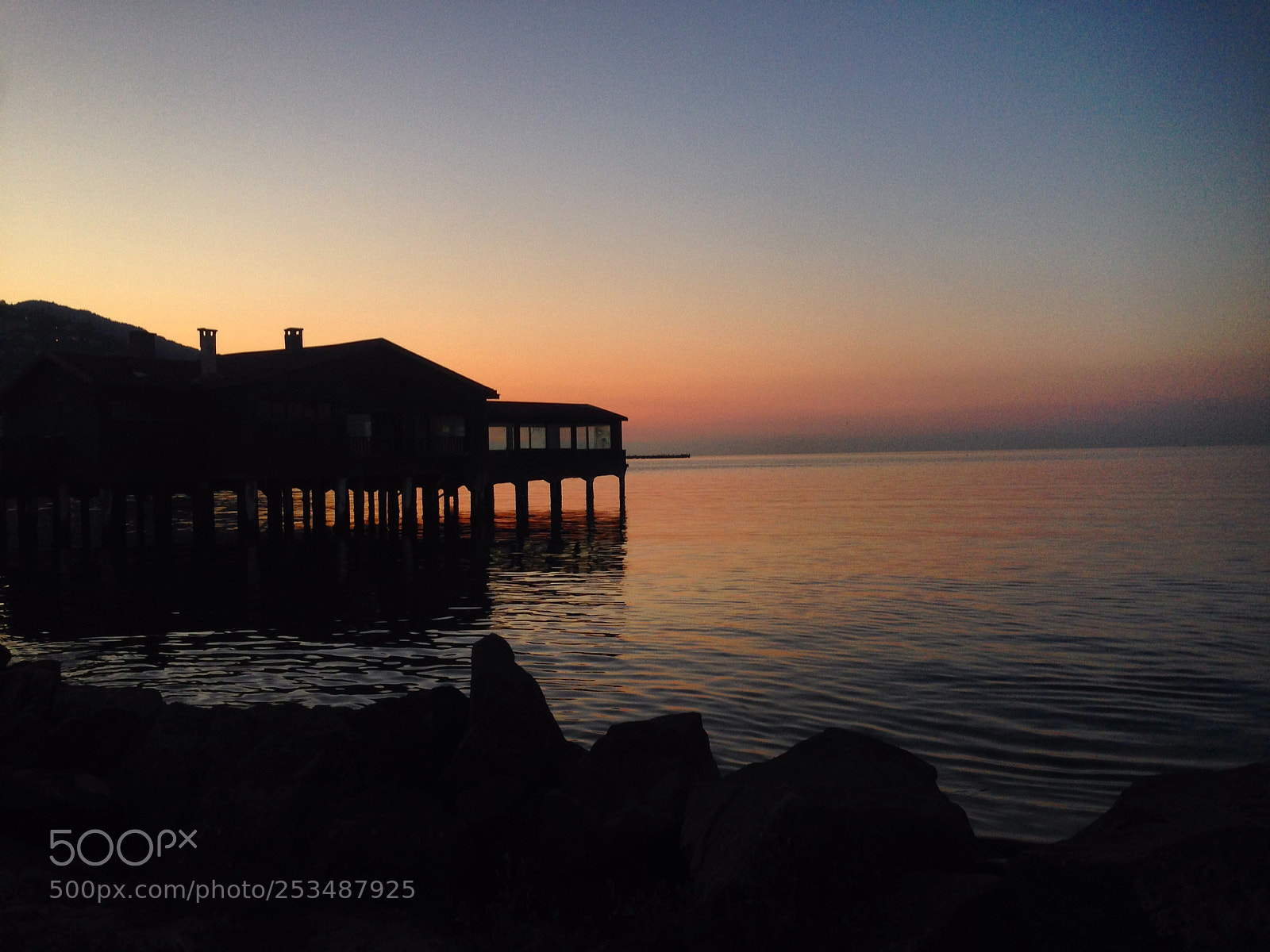 Apple iPhone 5 sample photo. Sunset in ordu photography