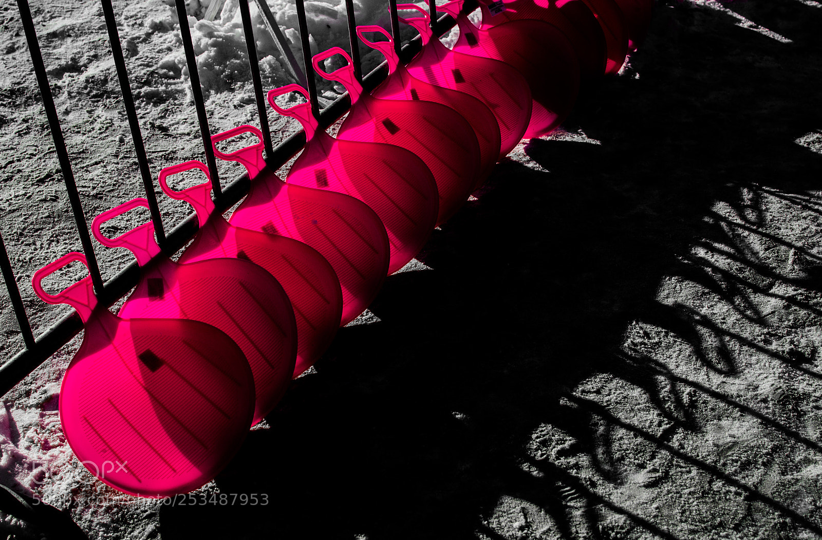 Nikon D7000 sample photo. Winter pink flamingo photography