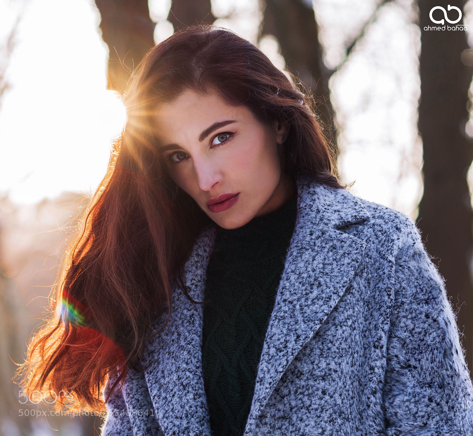 Nikon D810 sample photo. Sun touches her hair photography