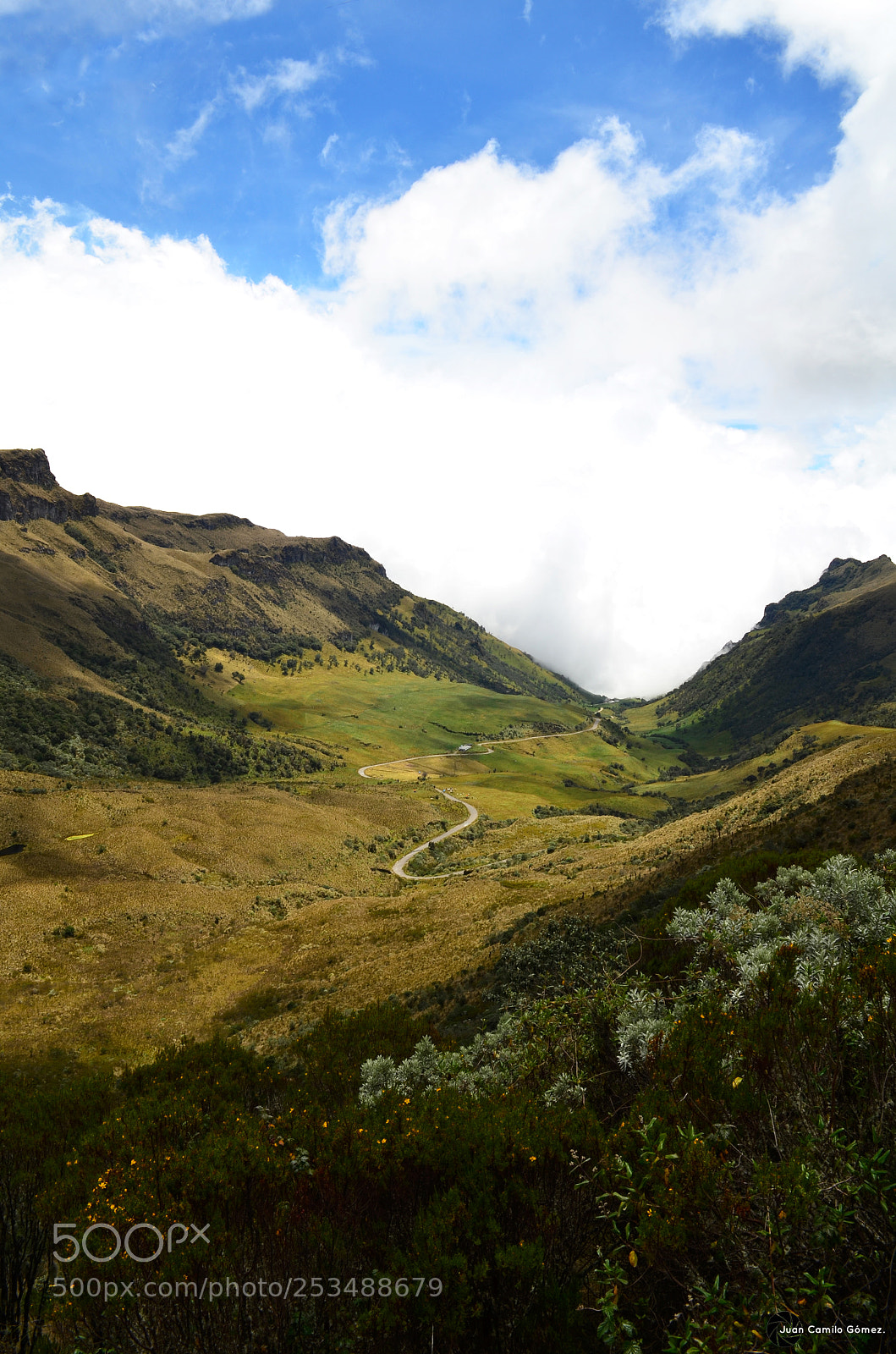 Nikon D5100 sample photo. Camino al nevado del photography