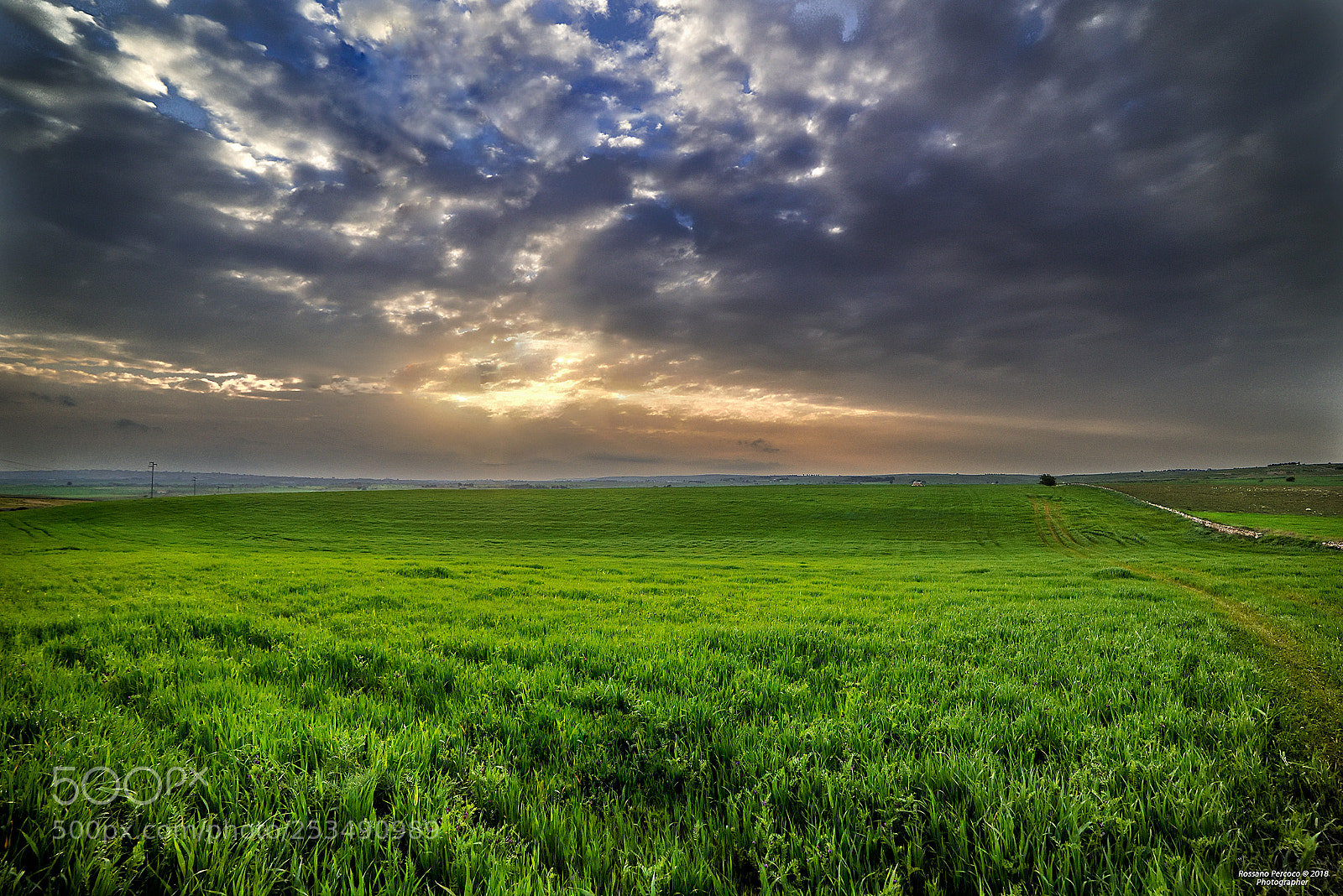 Nikon D810 sample photo. Una lunga vallata all'imbrunire photography