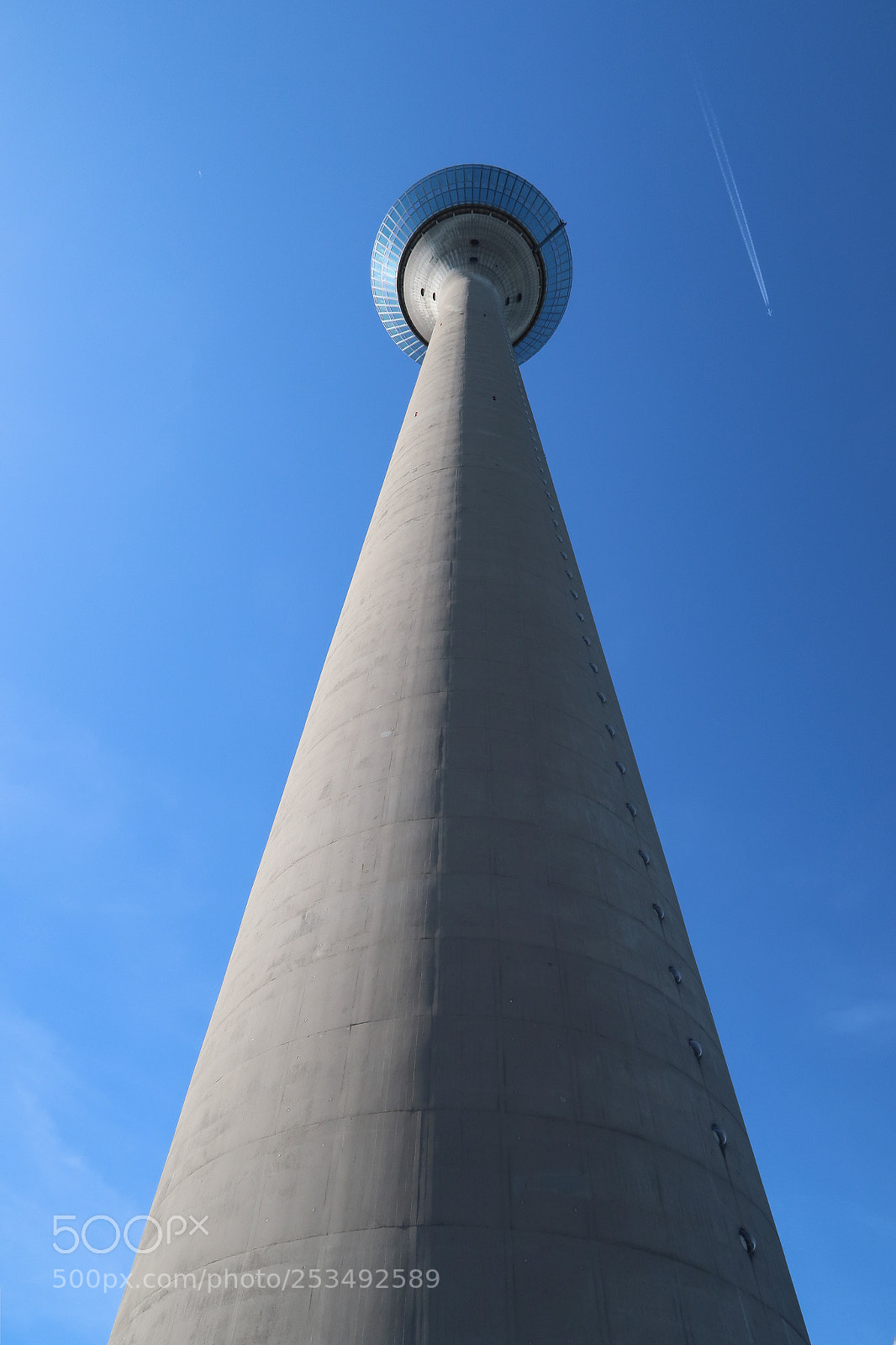 Canon PowerShot G7 X Mark II sample photo. Rhine tower düsseldorf photography
