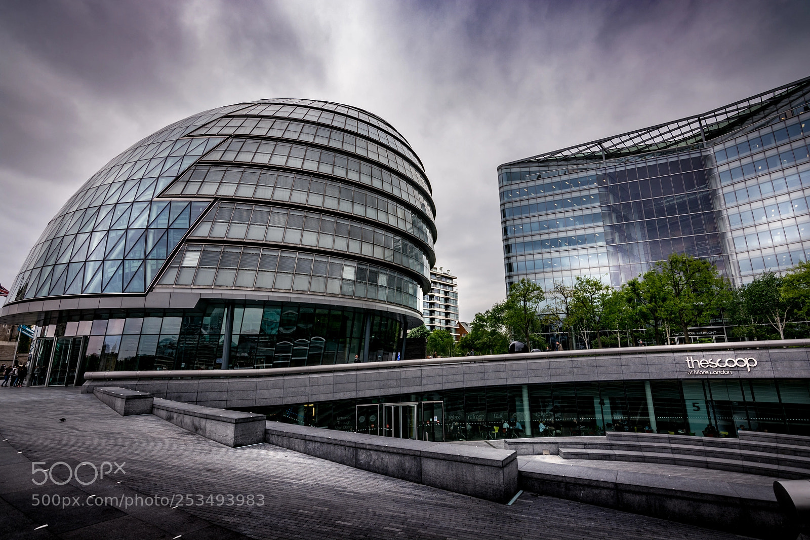 Nikon D7100 sample photo. London and clouds photography
