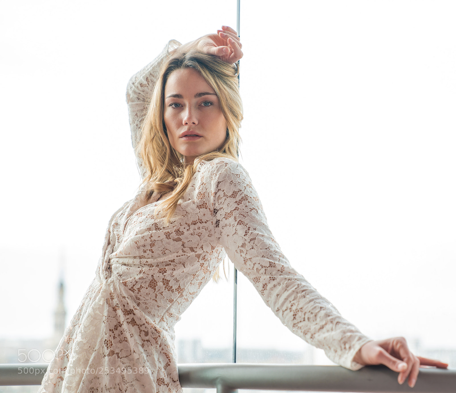 Sony a7R III sample photo. Railing photography