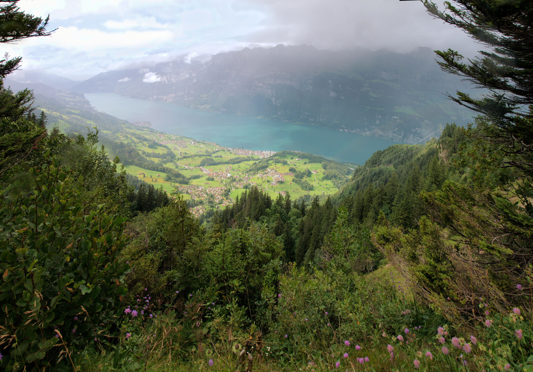Nikon D300 sample photo. Walensee photography