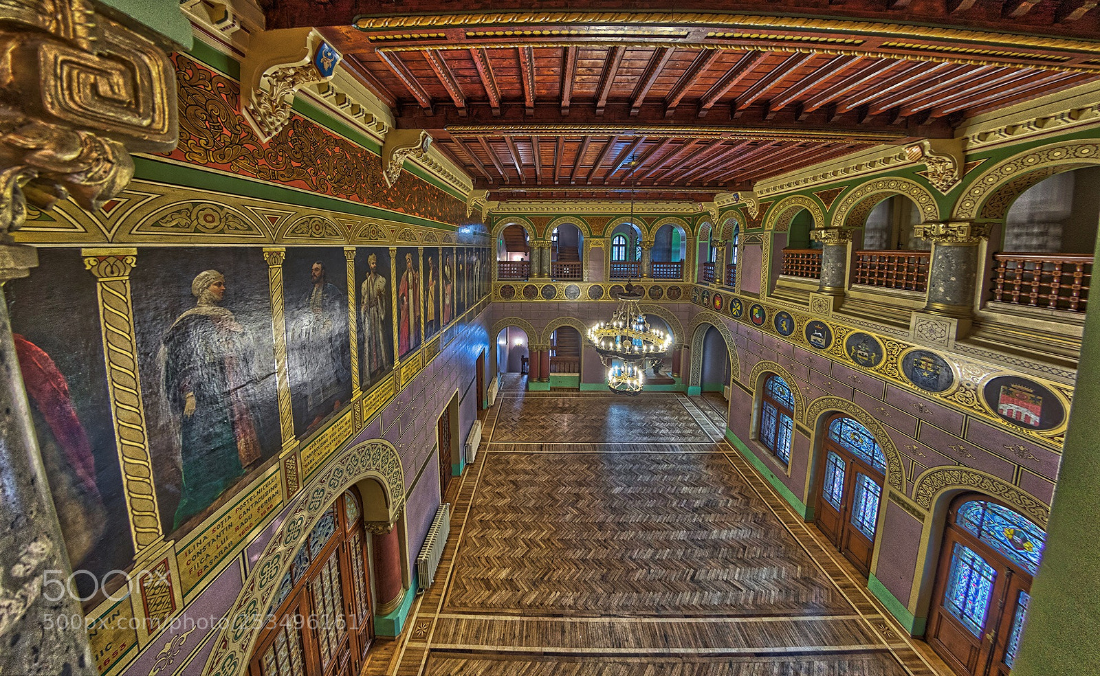 Canon EOS 5D Mark IV sample photo. Cantacuzino castle inside  photography