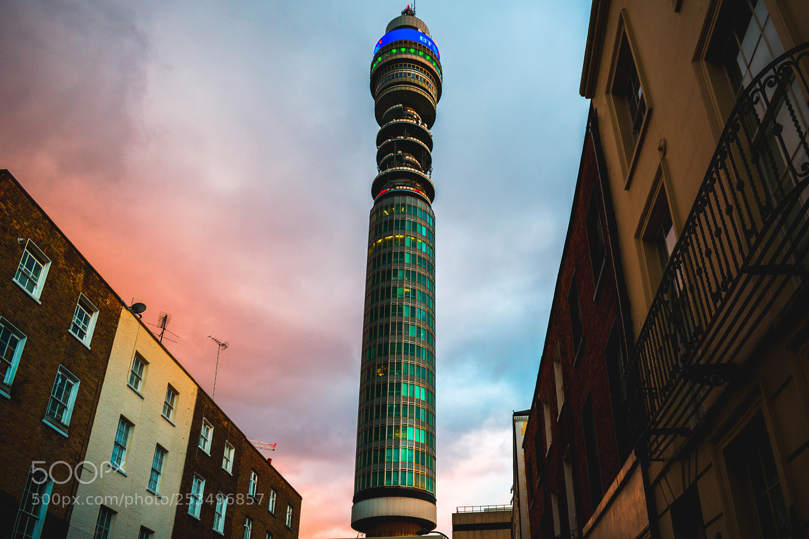 Nikon D3400 sample photo. Bt tower photography
