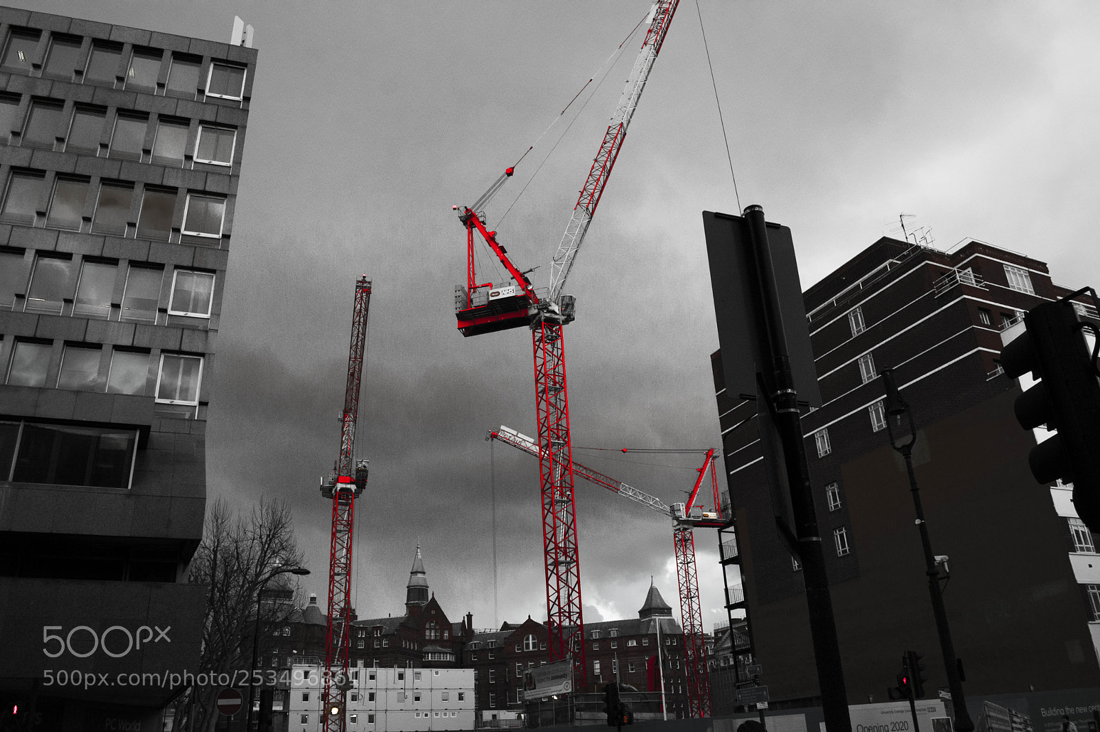 Nikon D3400 sample photo. Construction in progress photography