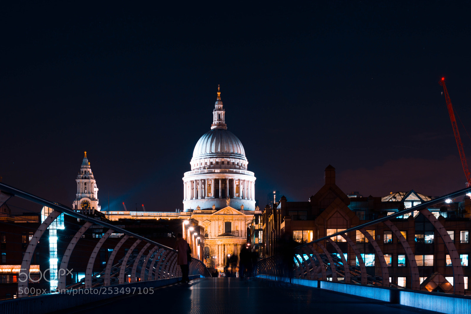 Nikon D3400 sample photo. St.paul from millennium bridge photography